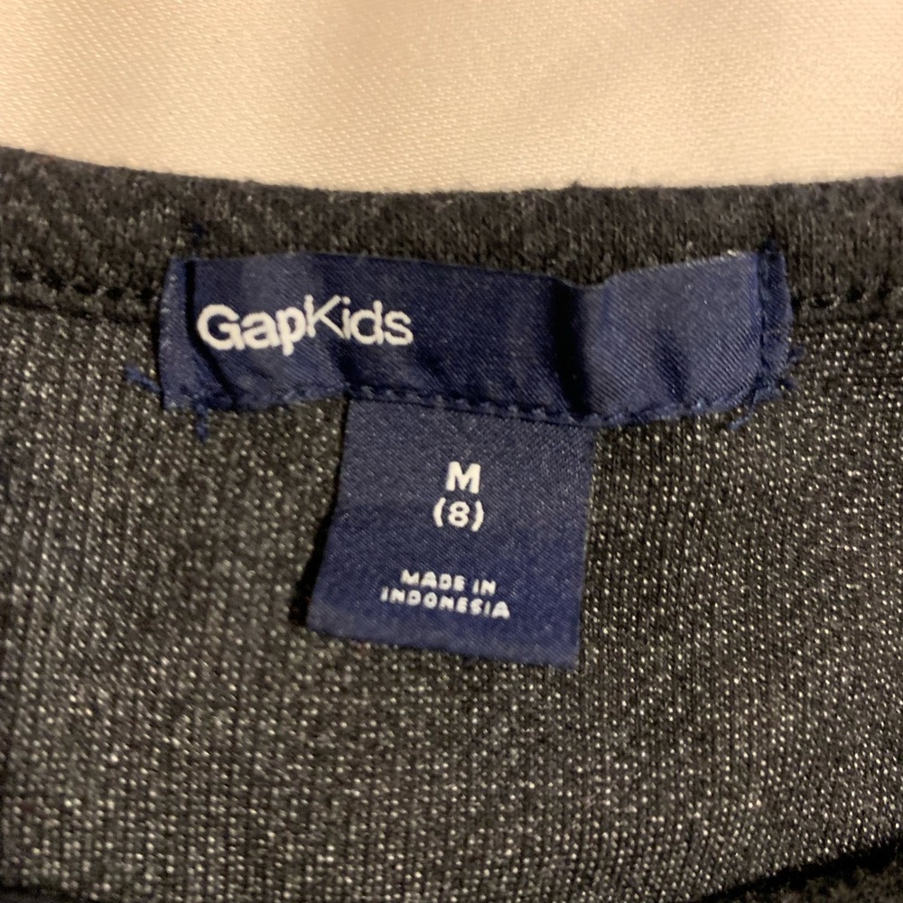 Grey casual dress (kids). Girl size ‘M’